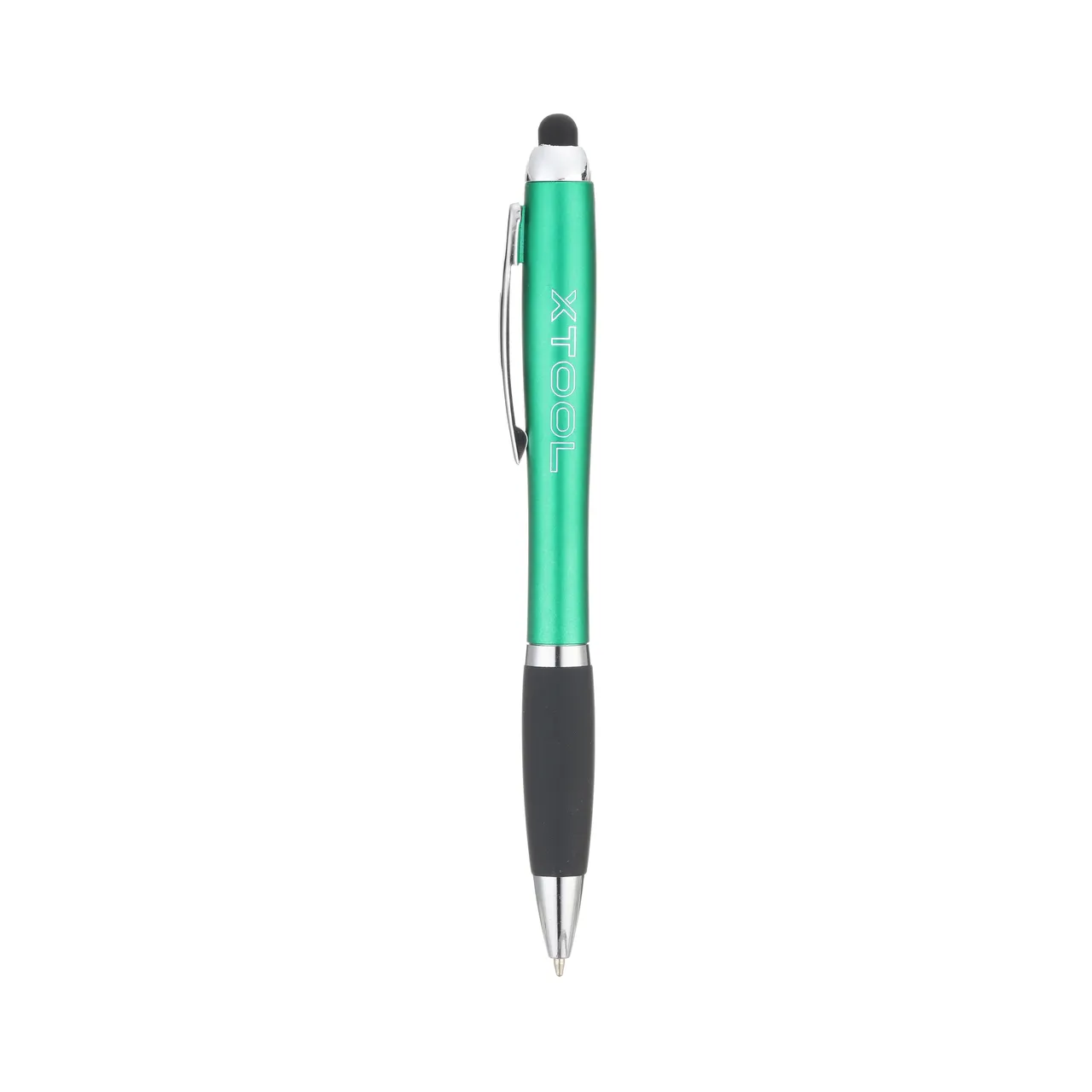 Green Stylus Ballpoint Pens With LED Light test grid