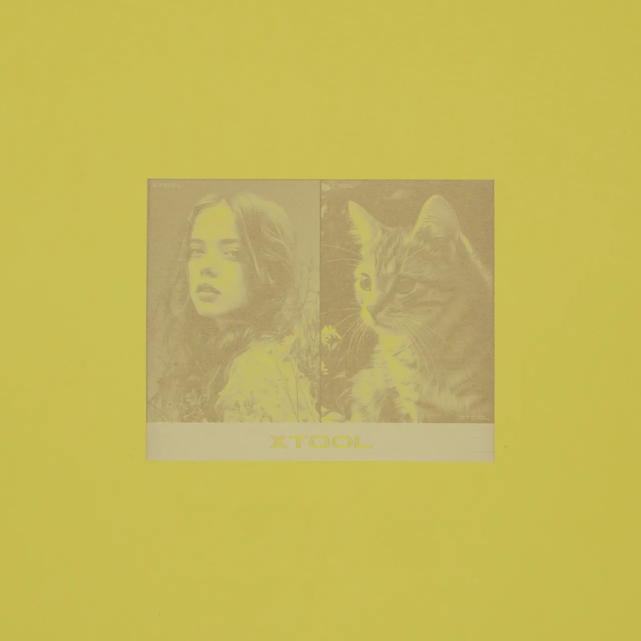 Lemon Yellow Cardstock-9oz(300g) test grid