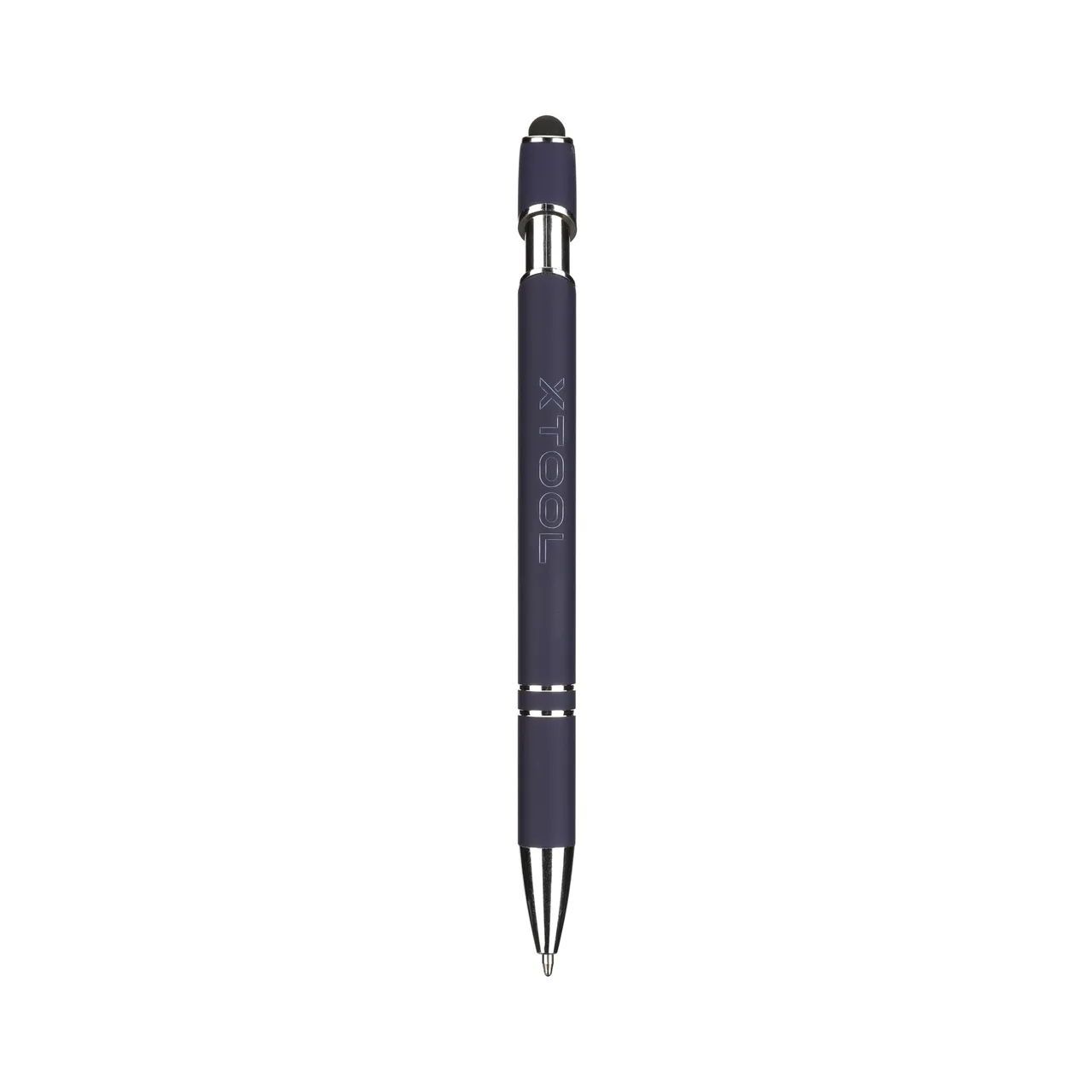 Navy Ballpoint Pens with Stylus test grid