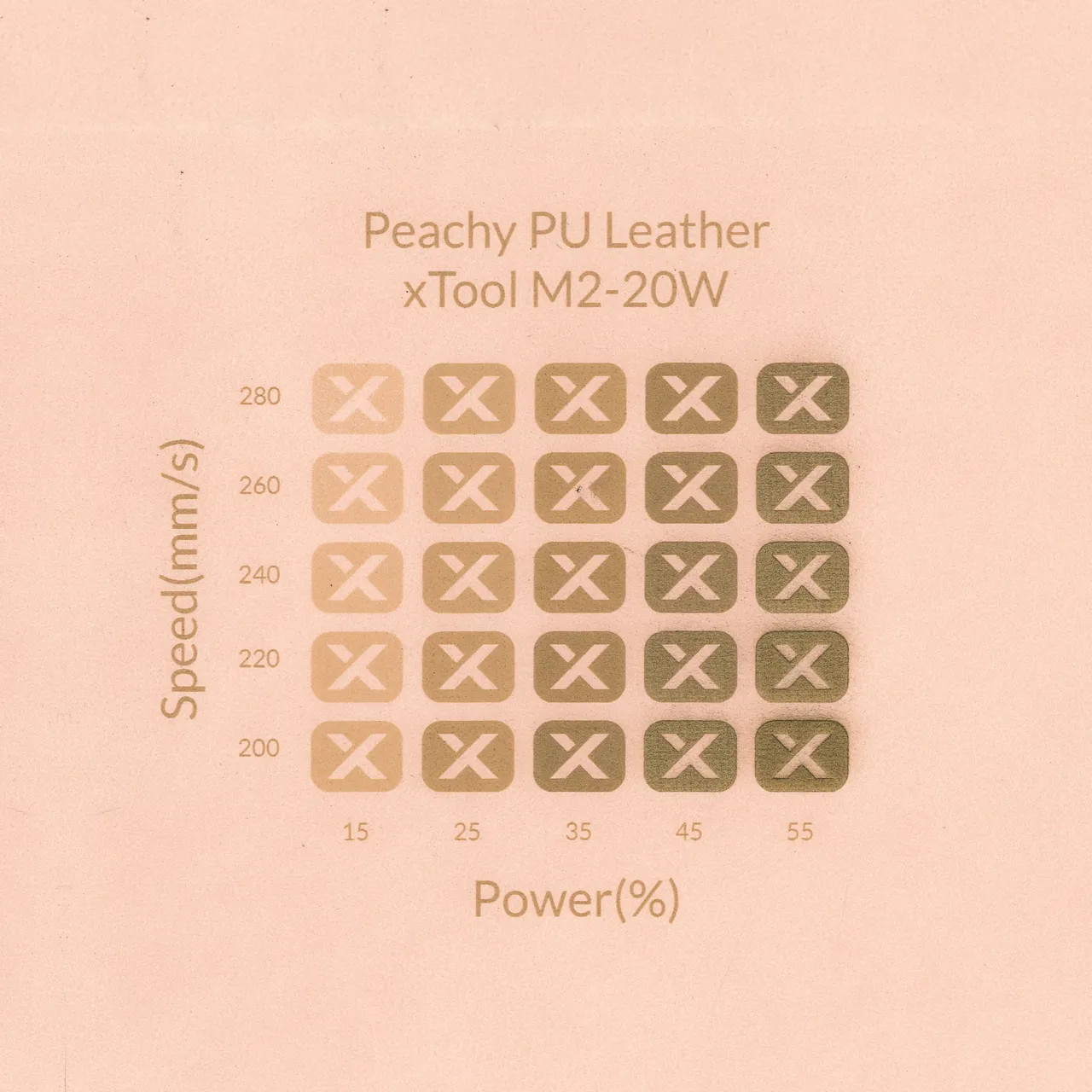 PU Leather Corner Bookmarks_Heart Peachy test grid