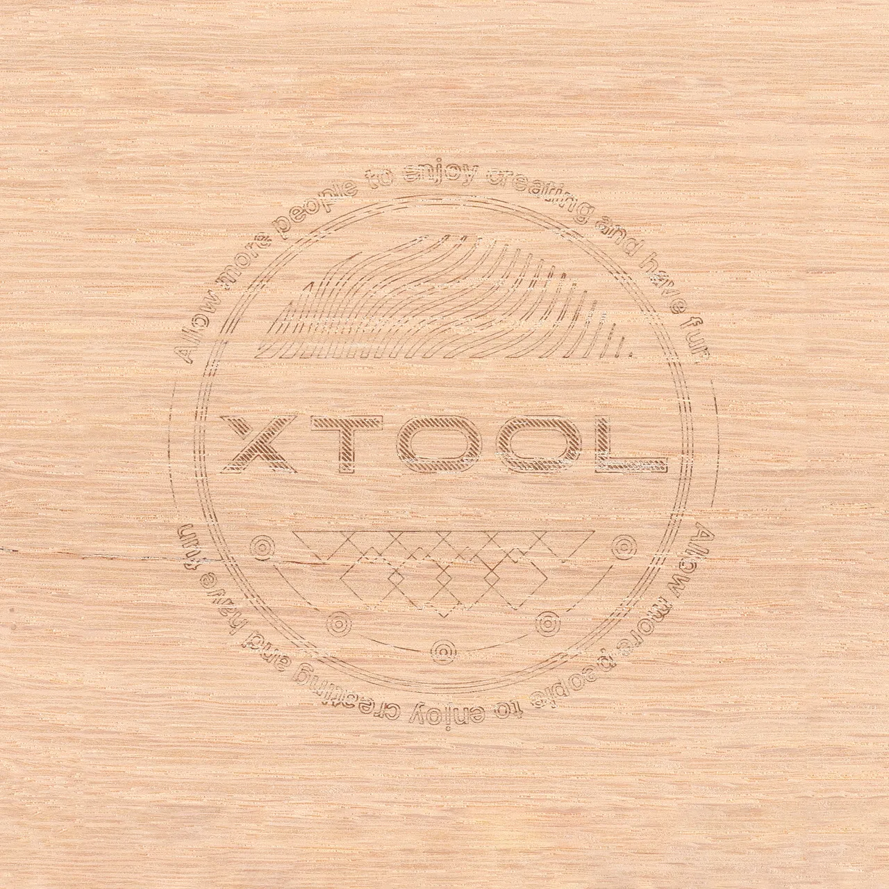 1/8"(3mm) Red Oak Plywood test grid