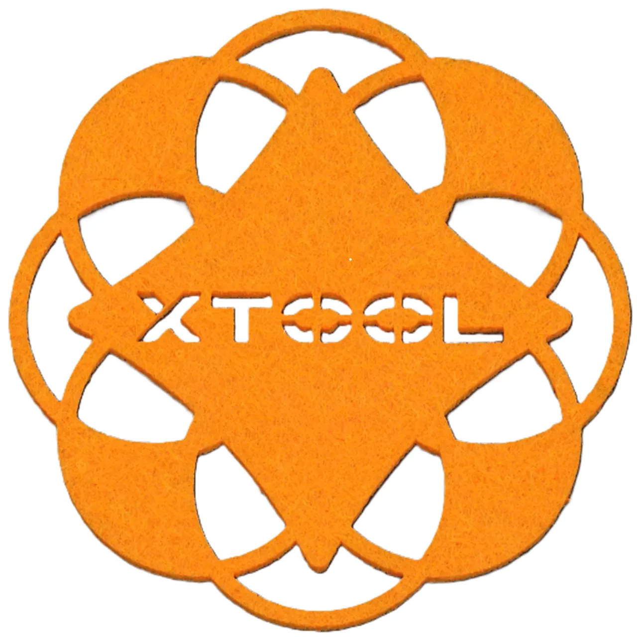 1/16"(1.5mm) Bright Orange Felt
