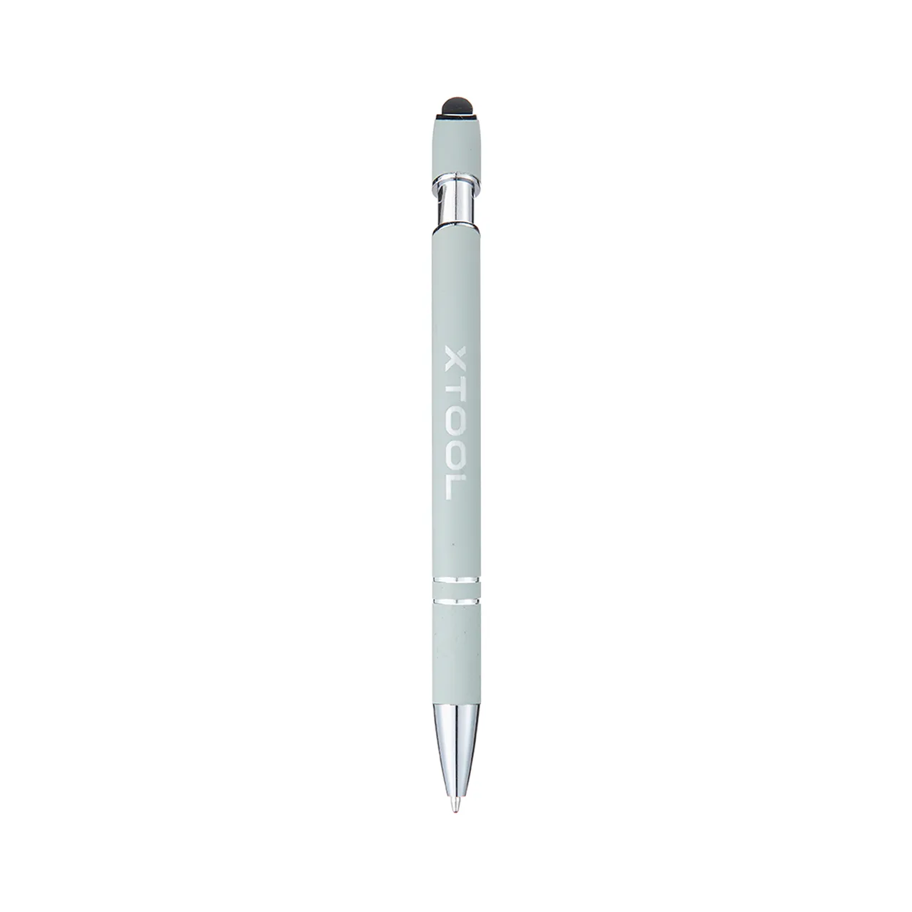Grey Green Ballpoint Pens with Stylus test grid