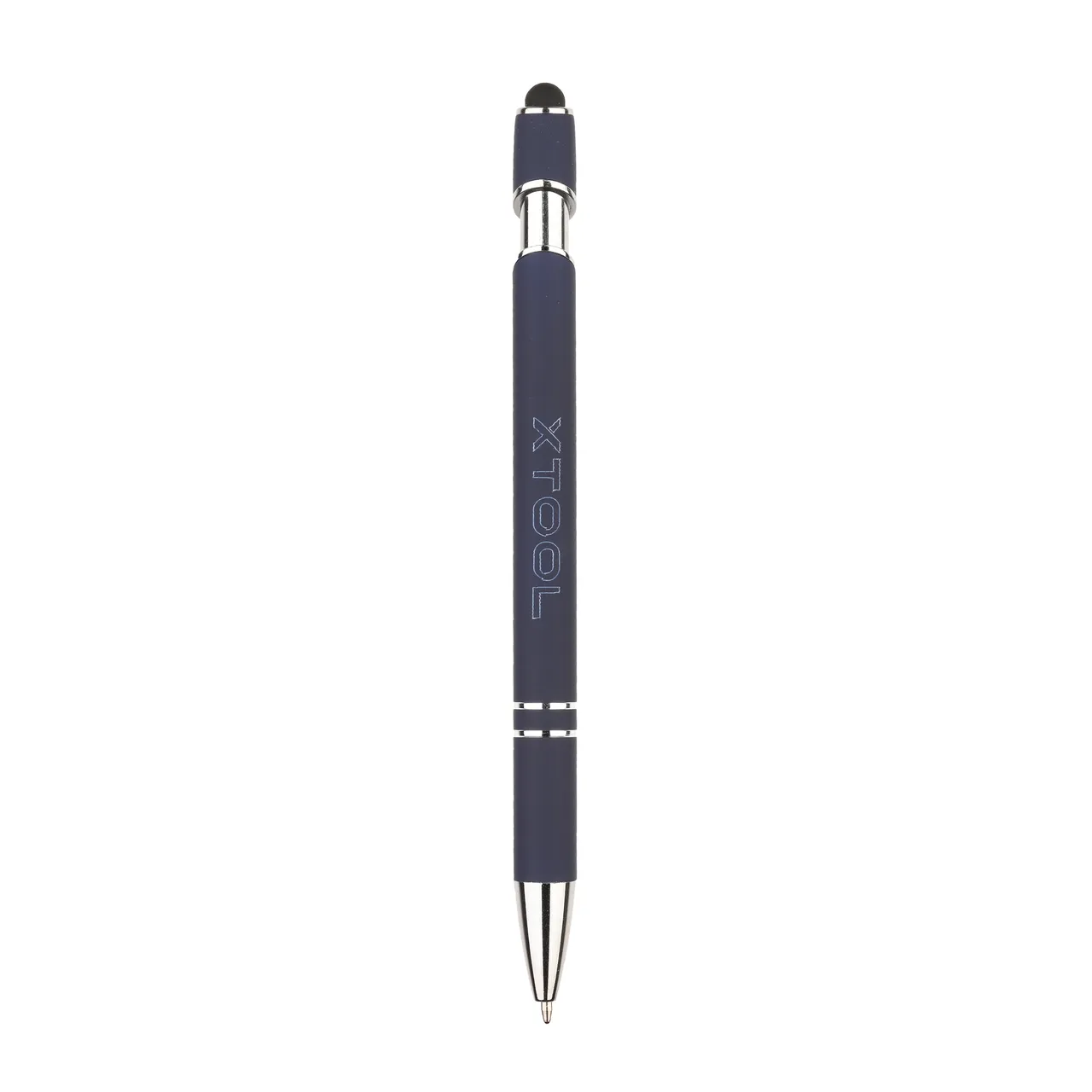 Navy Ballpoint Pens with Stylus test grid