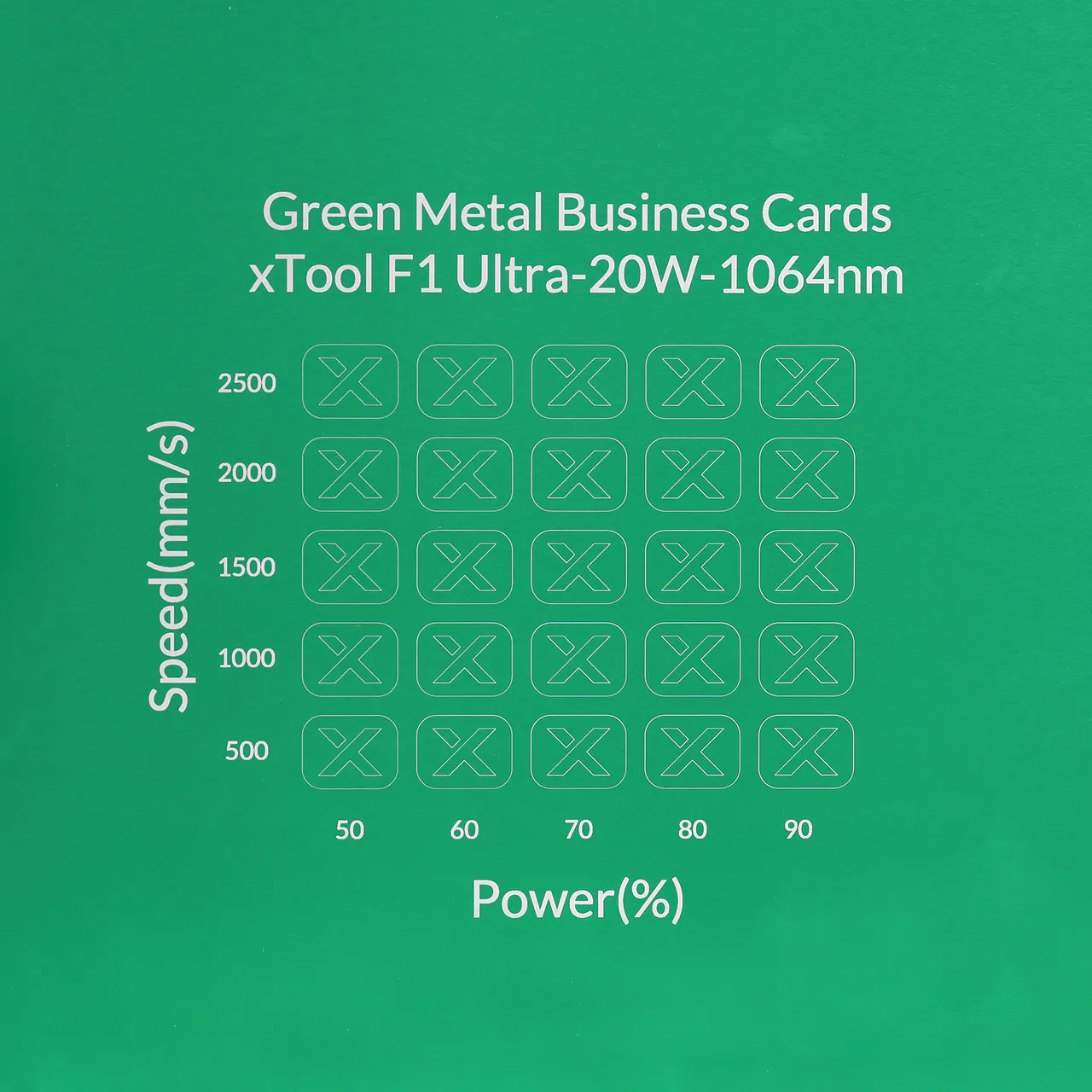 Green Metal Business Card