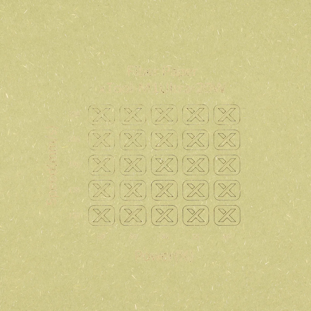 Fiber Paper test grid