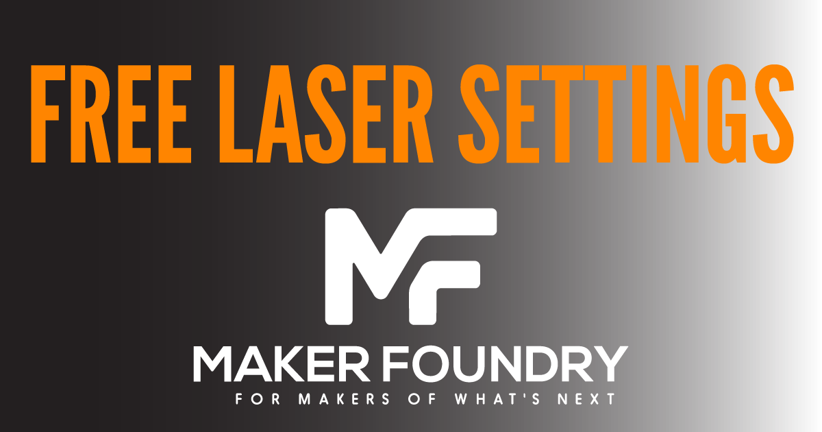 Maker Foundry — Settings Library